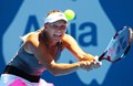 Wozniacki melangkah...