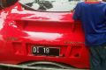 Pelat mobil Dahlan bodong