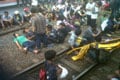 Perjalanan KRL sudah...
