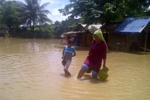 Korban banjir Ciledug...