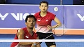 Dua ganda campuran Indonesia...