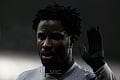 The Magpies buru striker...