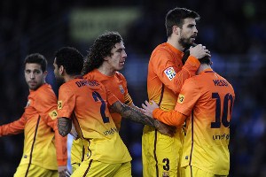 Messi mempesona, Barcelona...