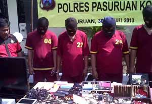 Gembong pembobol rumah...