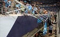 Pagar stadion roboh,...