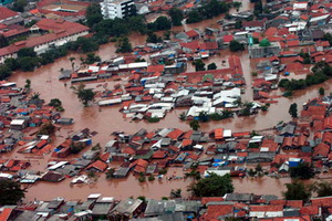 Jokowi ragu banjir Jakarta...