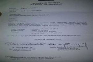 Surat ini tanda Anas...