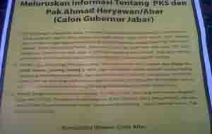 Kubu Aher sebut selebaran...