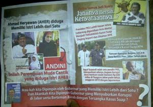 Selebaran gelap soal...