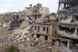Jet tempur Suriah bombardir...