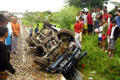 Kereta muatan pupuk...