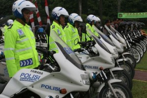 Pengamanan pelantikan...