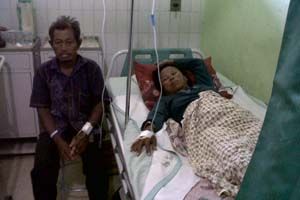 Makan tumis jamur, lima...
