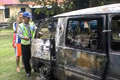 Mobil jemputan terbakar,...
