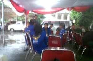 Tenda KPU jebol, kader...
