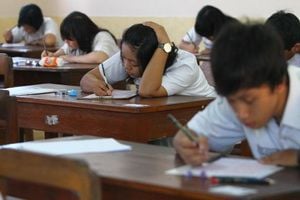 Soal telat datang, UN...
