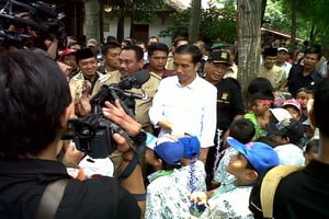 Cara Jokowi gusur warga...