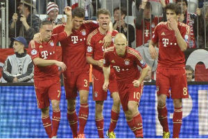 Bayern Munchen pesta...