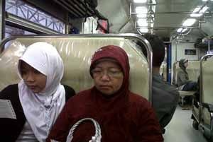 Penumpang KA Kaliagung...