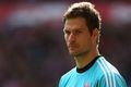 Begovic berlatih bersama...