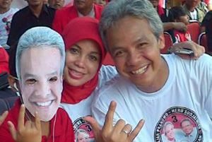 Ganjar menang sementara,...