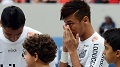 Neymar menangis di laga...