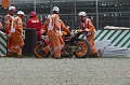 Marquez hanya cedera...