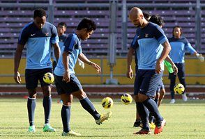 Skuad Garuda pantang...