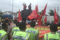 Di PHK sepihak, buruh...
