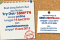 Tryout online Sindonews...