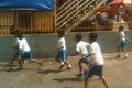 Tolak ajakan main bola,...