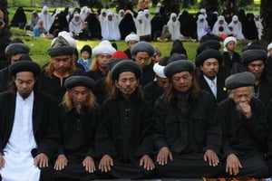 Jamaah An Nadzir puasa...