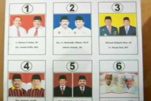 Hasil sementara Pilgub...