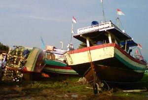 Ratusan kapal nelayan...