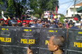 Suasana di kantor KPU...