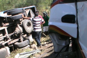 Bus masuk jurang, anak...