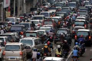 Exit Tol Pejagan tersendat...