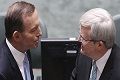 Rudd & Abbott bersiap...