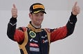 Grosjean sedang berbahagia