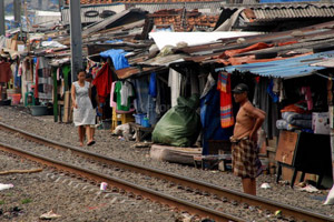 Kampung kumuh di Jakarta...