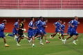 Pemain PSIS aktif latihan,...