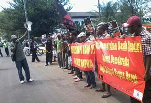 Mahasiswa Papua Bandung...