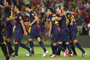 Barcelona hajar Levante...