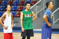 Erick enjoy latihan...