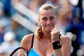 Kvitova bersyukur bisa...