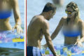 Ups...bikini istri Francesco...