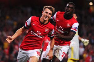 Dua gol Ramsey antar...