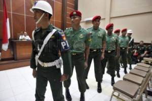 Pengadilan Militer kembali...