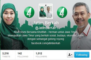 Dapat restu kiai, Khofifah...