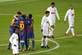 Sementara, Barca unggul...